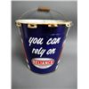 Image 1 : RELIANCE VITA-LUBRICANT 25 LB GREASE PAIL WITH LID - SOME WEAR LOCATION: LOWER RIGHT