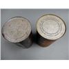 Image 2 : LOT OF 2 SUPERTEST IMP. QT. OIL CANS EMBOSSED & MARKED TOPS- BILLINGUAL- SURFACE RUST  ON BOTH -  FU