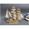 Image 2 : LOT OF 3 SHIP COLLECTIBLES GORCH FOCK CLIPPER SHIP - BALSAM CLIPPER SHIP -  "MAURETANIA" TIN LOCATIO