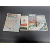 Image 4 : LOT OF CANS & TEXACO MAPS 4 NEW 4 LITRE TEXACO CANS- NO CAPS- 3 TEXACO   MAPS-  ONE 1964 ONTARIO - G