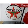 Image 3 : OIL DRAIN CART PROFESSIONALLY RESTORED TO TEXACO 20" X 15" X 35" - DSP SIGN & VALOR FUEL TANK LOCATI