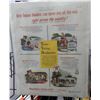 Image 2 : WIRE BASKET ROTATING BOOK RACK 16" X 8" BASKETS - FRAMED PHOTOS & VARIOUS TEXACO  ADVERTISMENTS - 32
