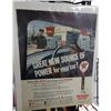 Image 3 : WIRE BASKET ROTATING BOOK RACK 16" X 8" BASKETS - FRAMED PHOTOS & VARIOUS TEXACO  ADVERTISMENTS - 32