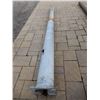 Image 1 : GALVANIZED SIGN POLE 15" X 15" X 186" -  ELECTRIC ACCESS