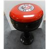 Image 1 : SODA PARLOR STOOL RESTORED TO RED INDIAN 22 1/2" X 13 1/2' LOCATION: LOWER RIGHT