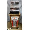 Image 1 : NATIONAL CASH REGISTER WITH CLAWFOOT CABINET WORKING - CABINET HAS KEY - SILVERWOODS TODAYS  FLAVOUR