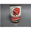 Image 1 : RED INDIAN MOTOR OIL IMP. QT CAN SURFACE RUST LOCATION: LOWER RIGHT