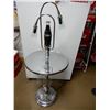 Image 1 : CHROME SIDE TABLE LAMP - COCA-COLA THEME - WORKING LOCATION: SODA SHOP