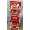 Image 1 : 3 TIER COKE WIRE RACK- WITH TOPPER & CONTENTS D/S RACK- TOPPER PAINT LOSS ONE SIDE- THERMOS-  RADIO-