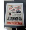 Image 3 : LOT OF 4 RED INDIAN WAR TIME ADVERTISING 3 PAPER ADVERTISIMENTS & HARVEST GOLD WAR EDITION LOCATION: