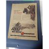 Image 2 : LOT OF 4 McCOLL-FRONTENAC  WAR ADVERTISING 2 FARMERS'S MAGAZINES 1936 - HARVEST GOLD WAR  EDITION - 