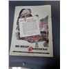 Image 3 : LOT OF 4 McCOLL-FRONTENAC  WAR ADVERTISING 2 FARMERS'S MAGAZINES 1936 - HARVEST GOLD WAR  EDITION - 