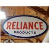 Image 2 : RELIANCE PRODUCTS DSP SIGN WITH BAND & BRACKETS SOME PORC LOSS LOCATION: UPPER HANGING