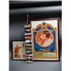 Image 1 : LOT OF 3 COCA-COLA  ADVERTISING ITEMS FRAMED REPLICA OF THE 1930" S  29 1/2" X 20" -   FRAMED 1954  