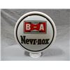 Image 1 : B-A BOWTIE NEVR-NOX GAS PUMP GLOBE METAL BODY - 15 1/2" GLASS LENSES LOCATION: UPPER LEFT