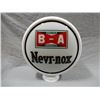 Image 2 : B-A BOWTIE NEVR-NOX GAS PUMP GLOBE METAL BODY - 15 1/2" GLASS LENSES LOCATION: UPPER LEFT