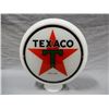 Image 1 : TEXACO MILKGLASS GLOBE 10" REPRO LENSES LOCATION: UPPER LEFT