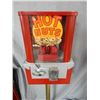 Image 2 : HOT NUT COIN DISPENSER ON ORNATE BASE 13" X 13" X 48" LOCATION: SODA SHOP