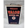 Image 1 : TEXACO VALOR MOTOR OIL 2 IMP. GAL. CAN CORRECT LID - SOME WEAR LOCATION: UPPER LEFT