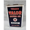 Image 3 : TEXACO VALOR MOTOR OIL 2 IMP. GAL. CAN CORRECT LID - SOME WEAR LOCATION: UPPER LEFT