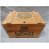 Image 1 : JOHN LABATT CLASSIC WOODEN BEER CASE WITH CONTENTS 24 EMPTY BOTTLES LOCATION: UPPER LEFT