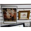 Image 3 : GROUPING OF FRAMED ROCKWELLS & COLLECTIBLES 3 PRINTS- PHOENIX HOSE - 1884 PRINT- CERAMIC CARD  GAMES