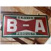 Image 2 : 2 B-A BOWTIE BACK TO BACK PORC SIGNS IN HANGER BRACKET - ST THOMAS METAL SIGN LTD - 67"  X 36" - SOM