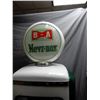 Image 10 : TOKHEIM GAS PUMP PROFESSIONALLY RESTORED TO B/A WITH KEY - PREMIUM AD GLASS - GLOBE PLASTIC BODY &  