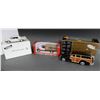 Image 1 : LOT OF 3 DIECAST VEHICLES/ BOX 1948 FLEETMASTER WOODIE- 1960 IMPALA -FRANKLIN  MINT-  1934 FORD STAK