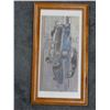 Image 4 : LOT OF 3 FRAMED GARAGE PICTURES A VISIT TO THE CHEV GARAGE - GOOD GRAPHICS LOCATION: LOWER BACKROOM