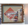 Image 2 : LOT OF ORANGE CRUSH FRAMED ORANGE CRUSH ADVERTISMENT 26" X 21 1/2"  -  SST SIGN 17 1/4" X 12 1/2" - 