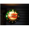 Image 1 : ORANGE CRUSH ELECTRIC CLOCK WORKING - 15" LOCATION: SODA SHOP