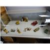 Image 2 : BOW FRONT LIGHT UP DISPLAY CABINET ON PEDASTAL MIRRORED BASES - STORAGE BELOW - 36" X 23 3/4" X  40"