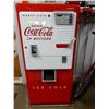 Image 1 : WESTINGHOUSE COCA-COLA 5 CENT MACHINE PROFESSIONALLY RESTORED - DISPENSES 6 OZ. BOTTLES  - WITH KEYS