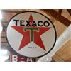 Image 2 : TEXACO DSP 72" SIGN SOME PORC LOSS LOCATION: UPPER HANGING
