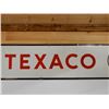 Image 3 : TEXACO SSP SIGN 130" X 24" - SOME PORC LOSS & TOUCH UP LOCATION: UPPER RIGHT