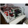 Image 5 : HAND MADE TEXACO SERVICE CENTER LIGHT UP DISPLAY 1000 WORKING MAN HOURS - COMPLETE WITH ACCESORIES L