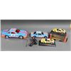 Image 1 : GROUP 4 RACE CARS 2 STP PLASTIC CARS, ONE IS BATTERY OPERATED &  REMOTE CONTROLLED  - 2 BURAGO SUNOC