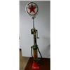 Image 1 : BENNETT LIGHT UP GAS HAND PUMP PROFESSIONALLY RESTORED TO TEXACO LOCATION: LOWER RIGHT