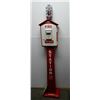 Image 1 : GAMEWELL FIRE BOX ON PEDESTAL PROFESSIONALLY RESTORED - 14" X 10" X 67 1/2" -  LIGHTS UP - GAMEWELL 
