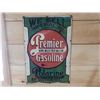 Image 1 : IMPERIAL OIL LTD DEALER SSP SIGN WE SELL PREMIER GASOLINE & POLARINE MOTOR OIL 30"  X 20" - PORC LOS