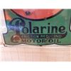 Image 2 : IMPERIAL OIL LTD DEALER SSP SIGN WE SELL PREMIER GASOLINE & POLARINE MOTOR OIL 30"  X 20" - PORC LOS