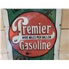 Image 3 : IMPERIAL OIL LTD DEALER SSP SIGN WE SELL PREMIER GASOLINE & POLARINE MOTOR OIL 30"  X 20" - PORC LOS