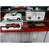 Image 6 : CHEVY 4 SHELF WALL CABINET 24" X 21" X 5 1/2  WITH CONTENTS - ERTL COIN BANK  - FRANKLIN MINT - ERTL