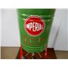 Image 2 : RARE OIL DISPENSER RESTORED TO IMPERIAL MARVELUBE WITH 3 IMP QT CAPPED BOTTLES LOCATION: LOWER LEFT