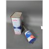 Image 2 : LOT OF 2 PRESTONE ANTI-FREEZE COLLECTIBLES IMP. GAL. CAN- EMBOSSED TOP- NO BOTTOM-  ANTI-FREEZE CANI