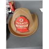 Image 2 : LOT OF TEXACO COLLECTIBLES HAT- 5 ERTL & GEAR BOX  TOYS - CRAYONS- COLLECTOR  BOX OF POST CARDS LOCA