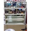 Image 1 : 4 METAL STACKABLE SHELVES 48" X 12" X 57" - FRONT LOAD SLIDING DOORS CONTENTS NOT INCLUDED LOCATION: