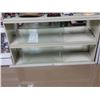 Image 2 : 4 METAL STACKABLE SHELVES 48" X 12" X 57" - FRONT LOAD SLIDING DOORS CONTENTS NOT INCLUDED LOCATION: