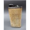 Image 4 : GARGOYLE MOBILOIL "B" GALLON CAN EMBOSSED CORRECT CAP - EMBOSSED LID -VACUUM OIL  COMPANY NEW YORK, 